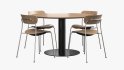 Pavilion AV1 Chair In Between SK12 Table - Thumbnail 3D