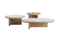 SUISEKI Side Table by Riva1920 - Thumbnail 3D