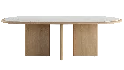 SUISEKI Oval Table by Riva1920 - Thumbnail 3D