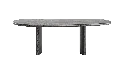 MEDIALUNA Table by Riva1920 - Thumbnail 3D